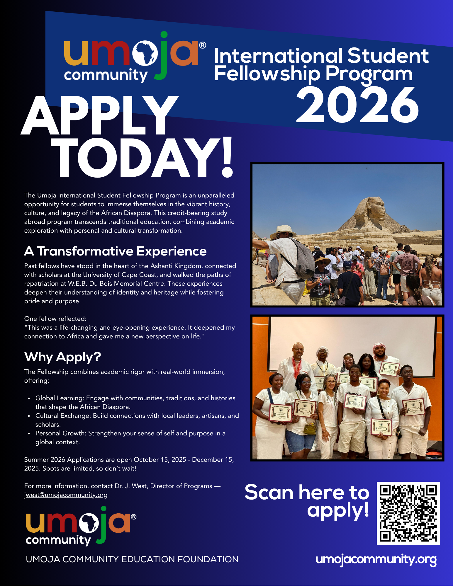 ISFP Application Flyer